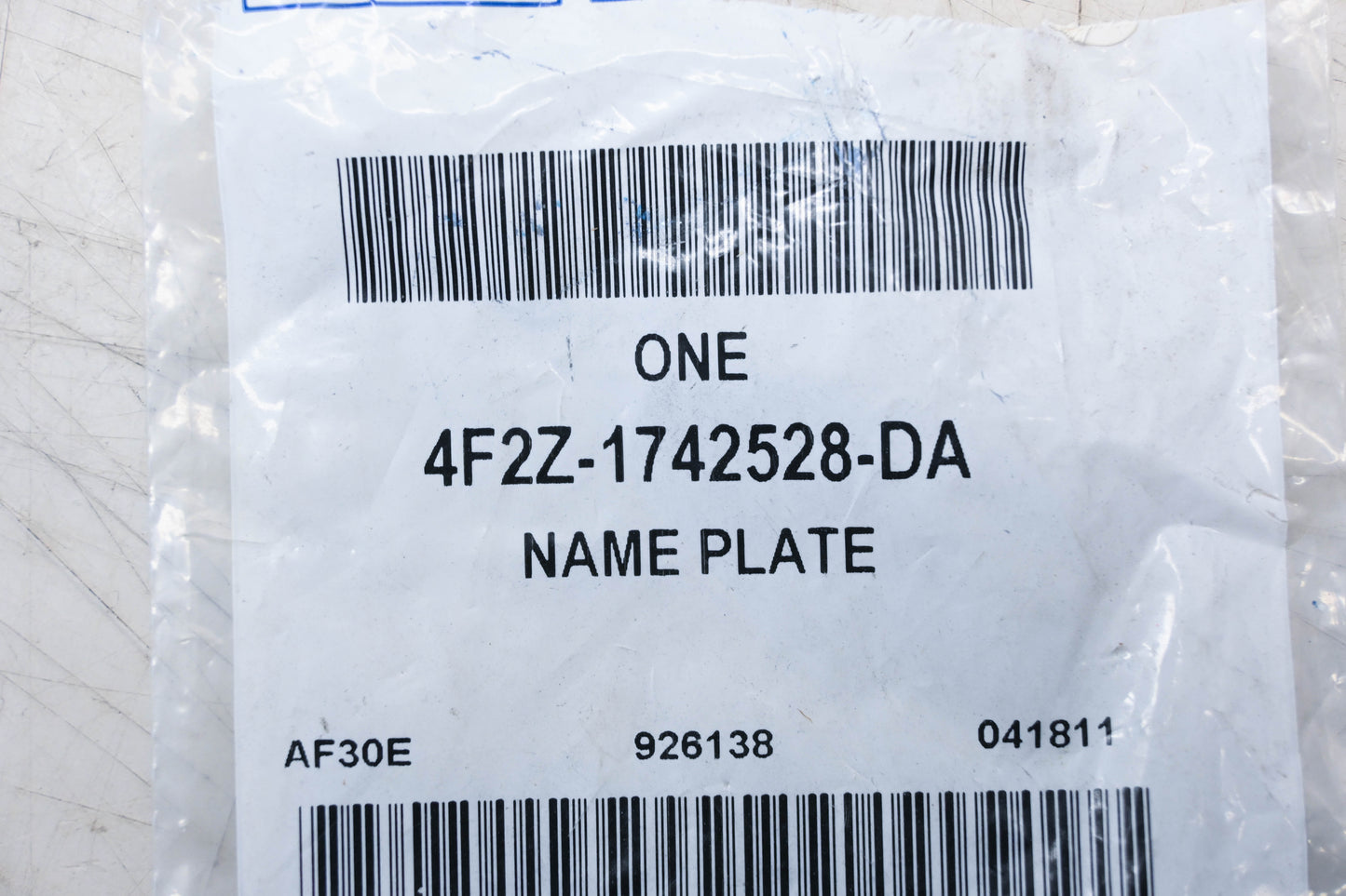 New OEM Ford 4F2Z-1742528-DA SEL Emblem Nameplate NOS