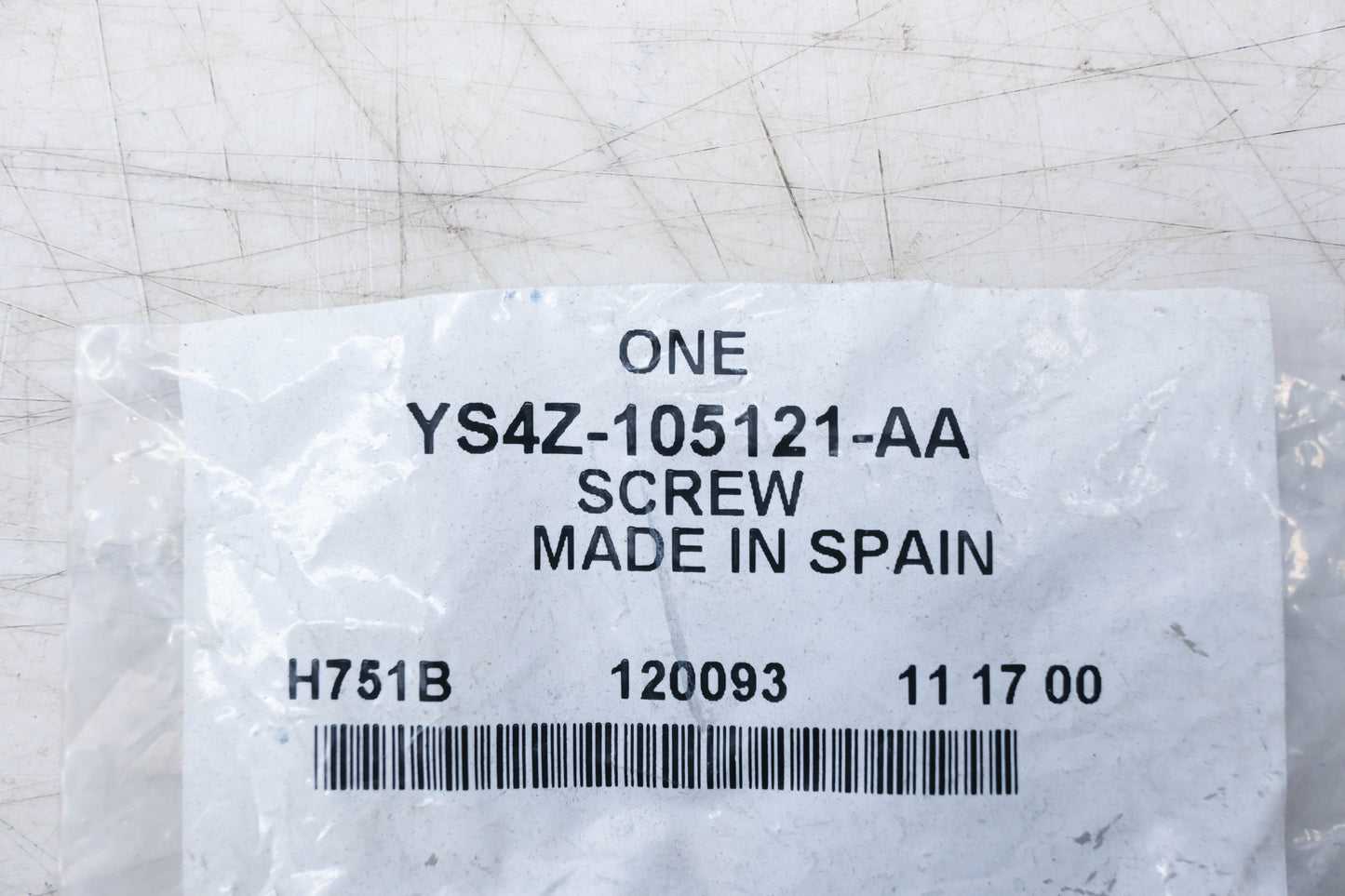 New OEM Ford YS4Z-105121-AA Screw NOS
