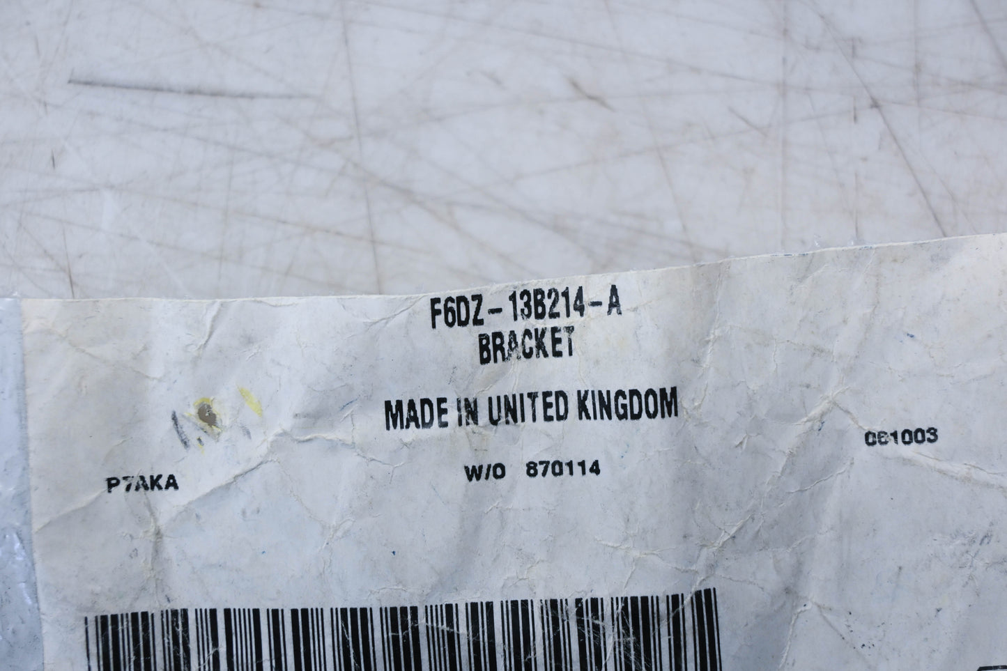 New OEM Ford F6DZ-13B214-A Daytime Running Lamp Bracket NOS