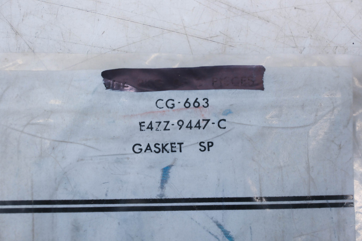 New OEM Ford CG-663, E4ZZ-9447-C Carburetor Spacer Gasket NOS