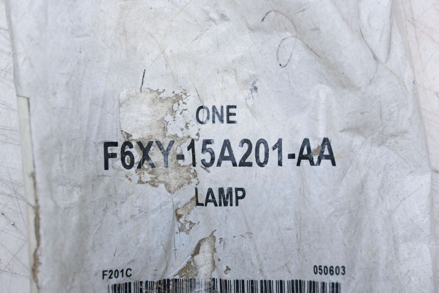 New OEM Ford F6XY-15A201-AA Red Marker Lamp Assembly NOS