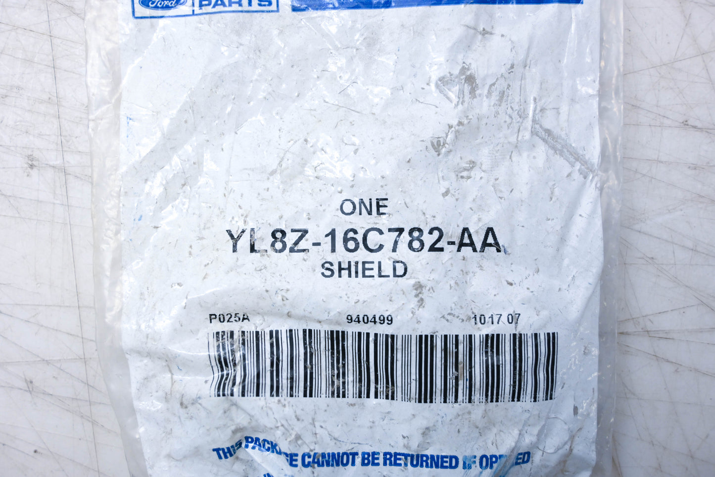New OEM Ford YL8Z-16C782-AA Hood Latch Striker Plate NOS
