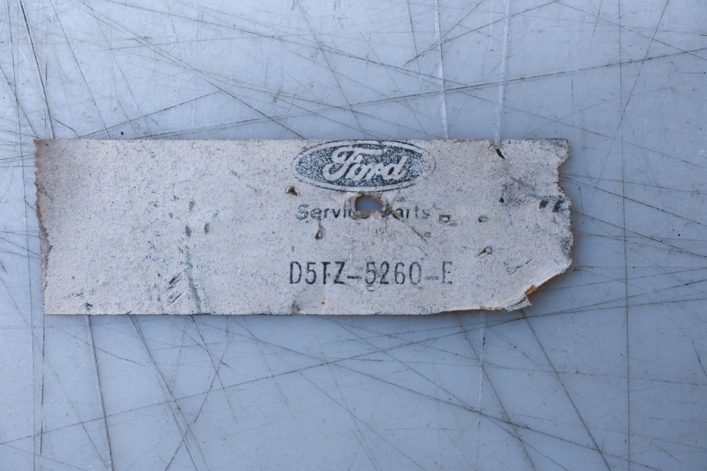 New OEM Ford D5TZ-5260-E Muffler Exhaust Insulator & Bracket Assembly NOS