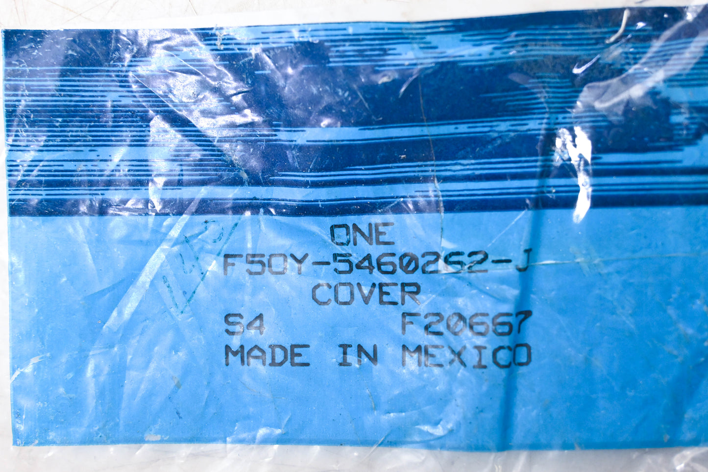 New OEM Ford F5OY-5460262-J Seat Belt Cover NOS