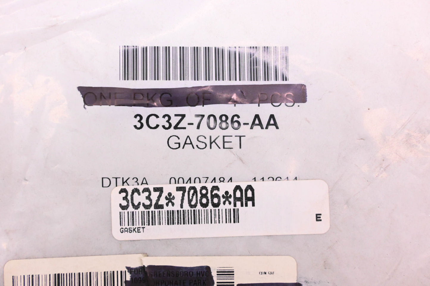 New OEM Ford 3C3Z-7086-AA Extension Housing Gasket NOS