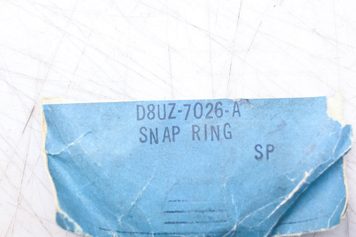 New OEM Ford D8UZ-7026-A Snap Ring NOS