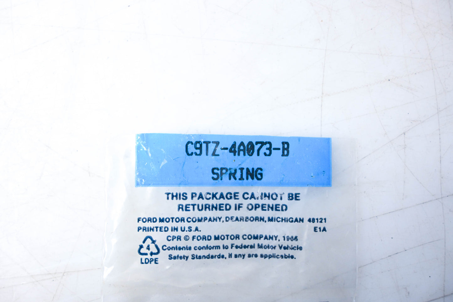 New OEM Ford C9TZ-4A073-B Springs Qty 2 NOS