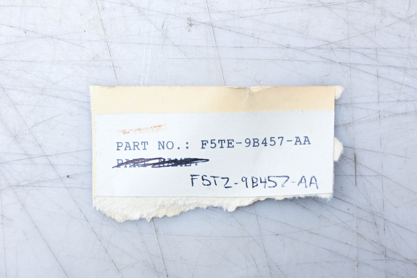 New OEM Ford F5TZ-9B457-AA, F5TE-9B457-AA Pipe Assembly NOS