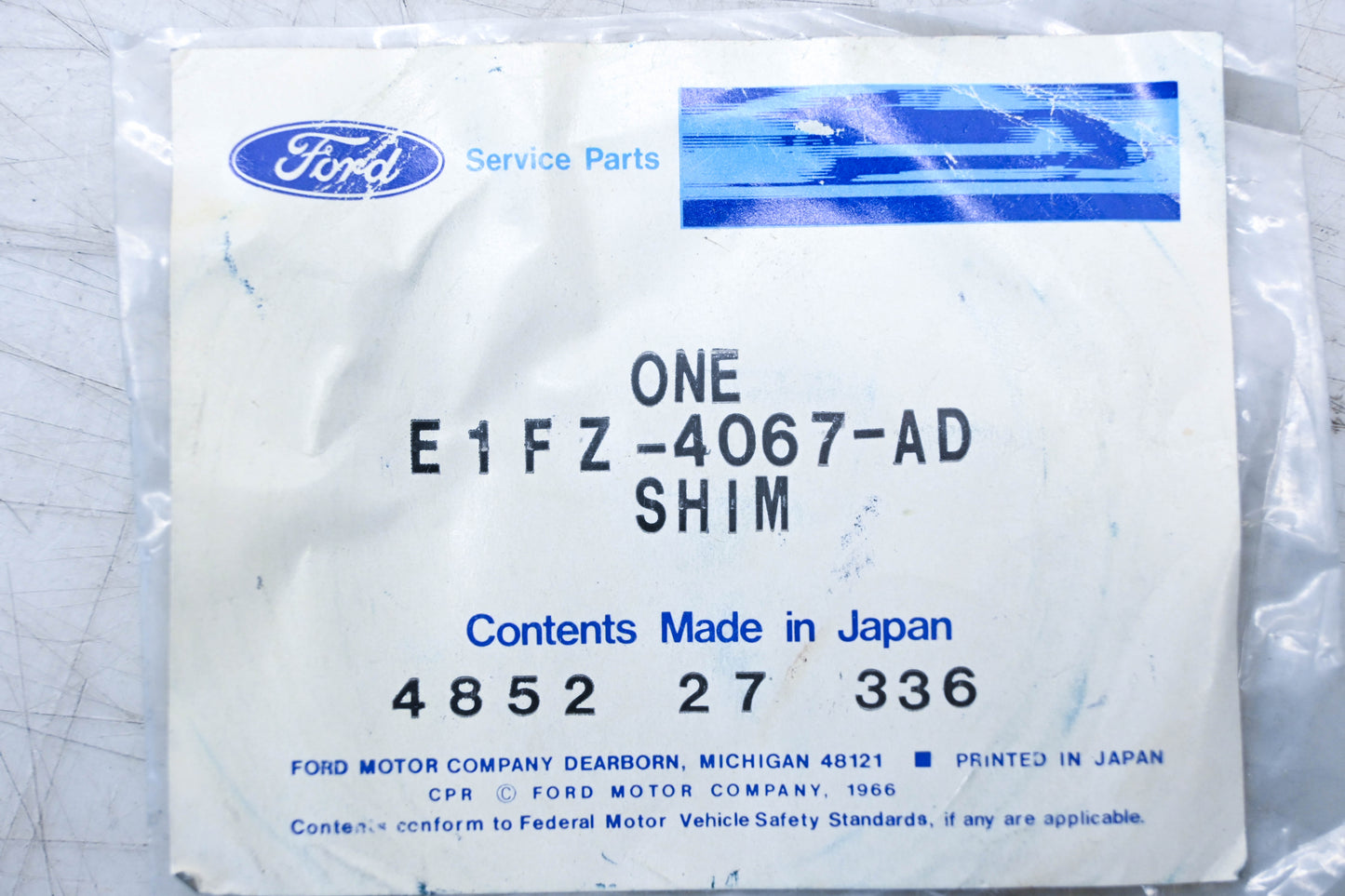 New OEM Ford E1FZ-4067-AD Shim NOS