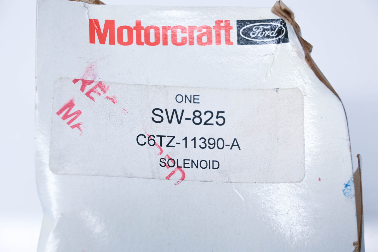 New OEM Motorcraft SW-825, C6TZ-11390-A Starter Solenoid Assembly NOS