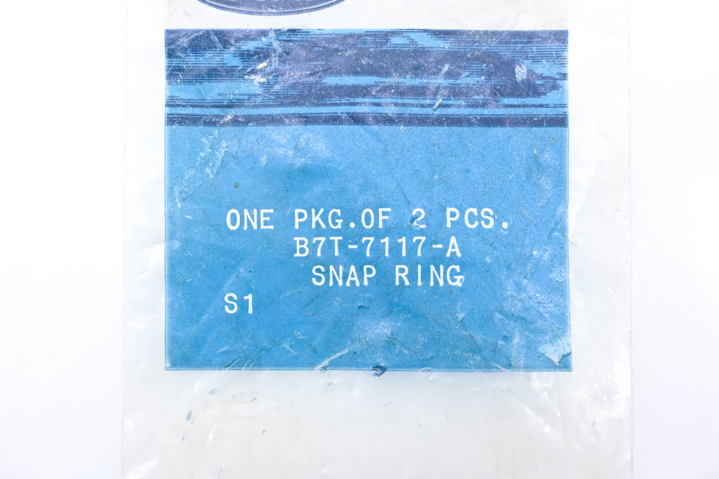 New OEM Ford B7T-7117-A Snap Rings Qty 2 NOS