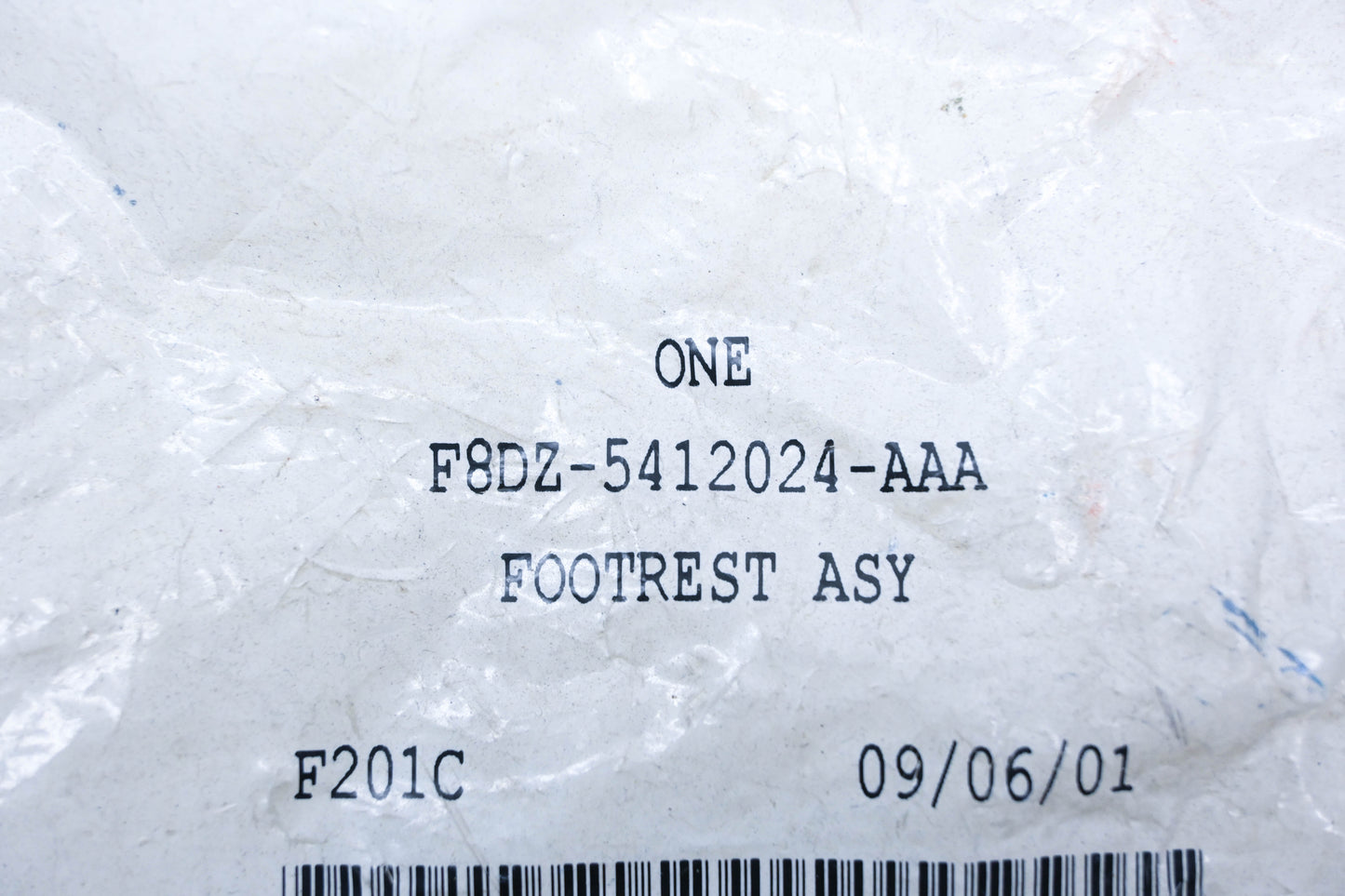 New OEM Ford F8DZ-5412024-AAA Left Side Foot Rest NOS