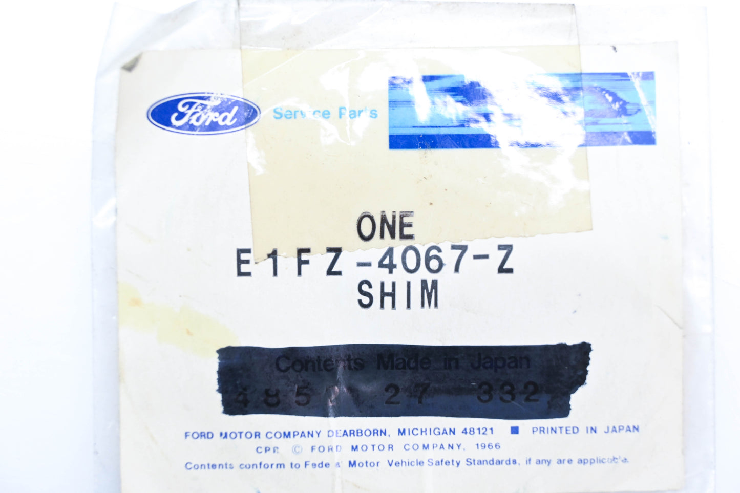 New OEM Ford E1FZ-4067-Z Shim NOS