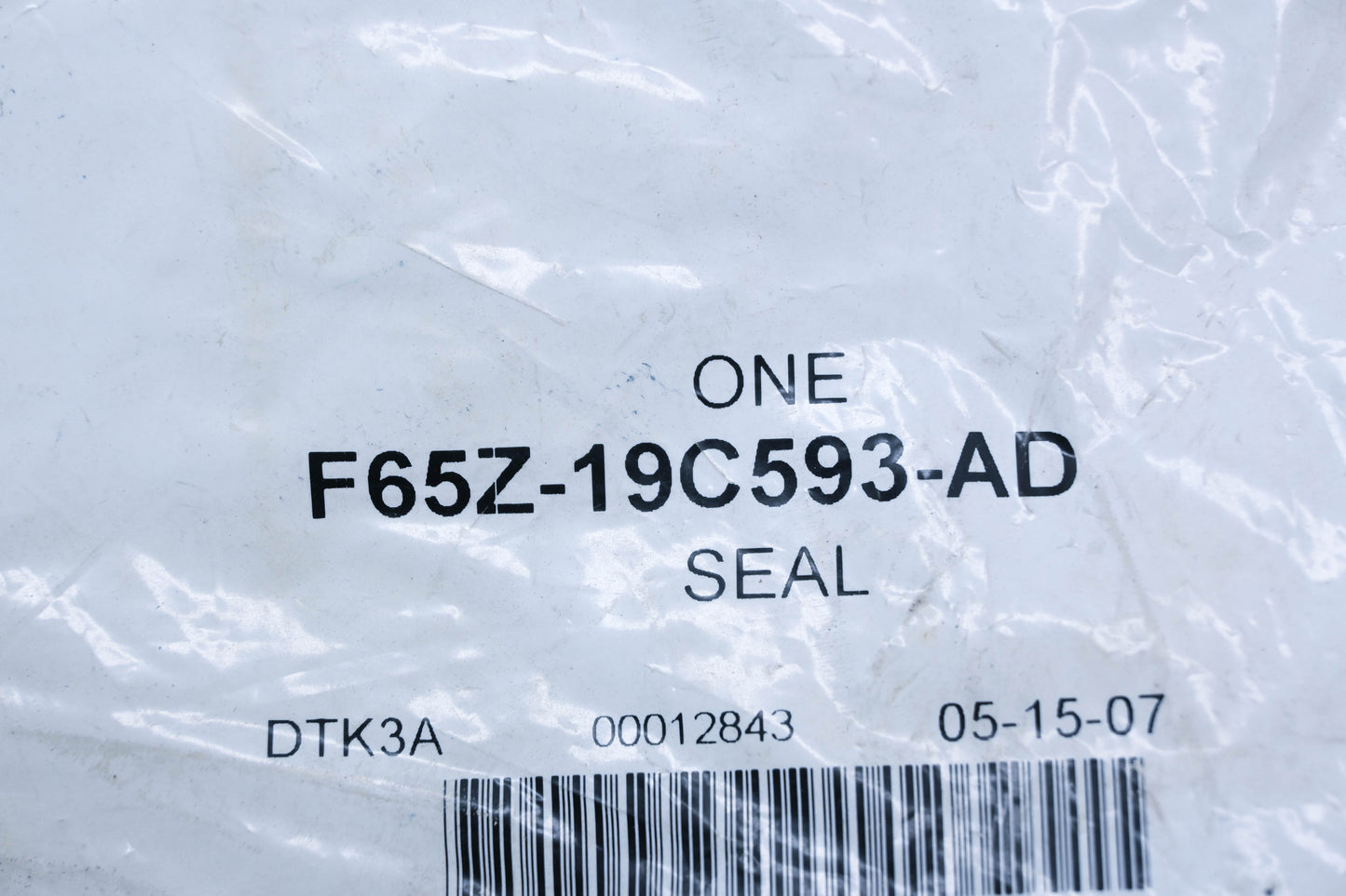 New OEM Ford F65Z-19C593-AD HVAC Lower Case Seal NOS