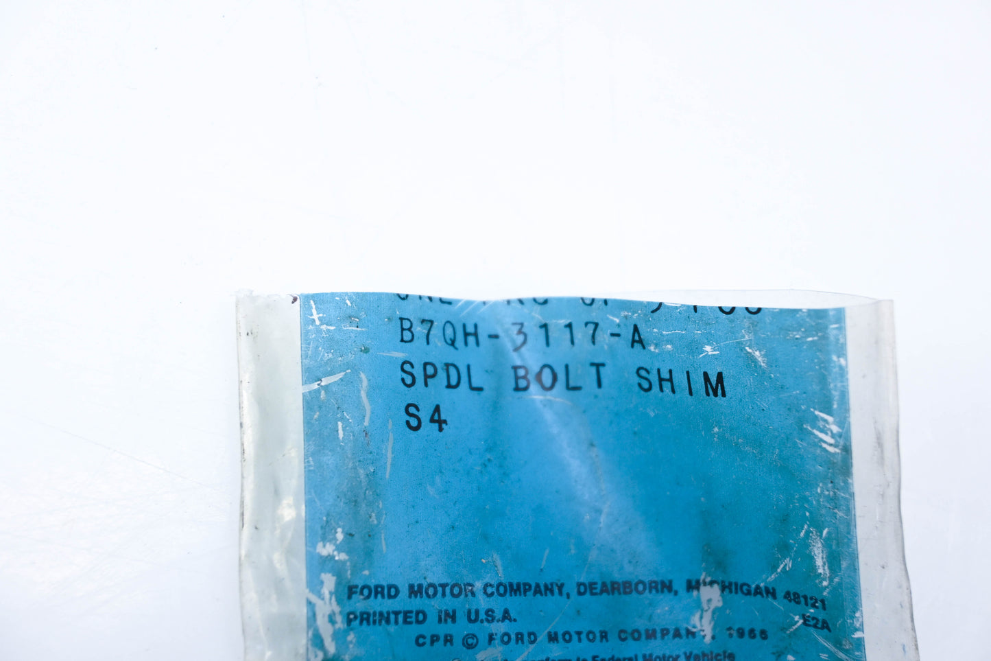 New OEM Ford B7QH-3117-A Spindle Bolt Shim NOS