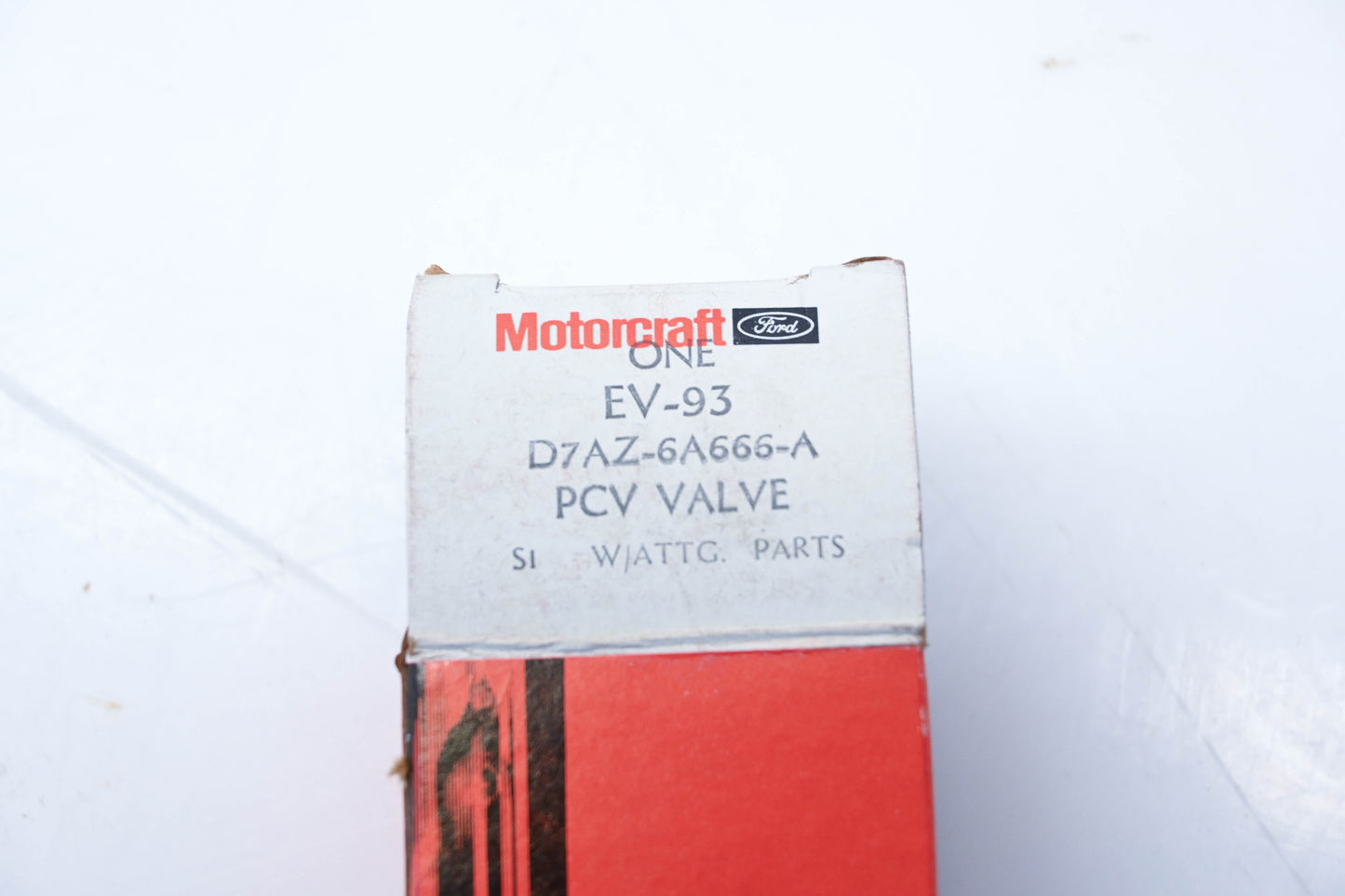 New OEM Motorcraft EV-93, D7AZ-6A666-A PCV Valve Kit NOS