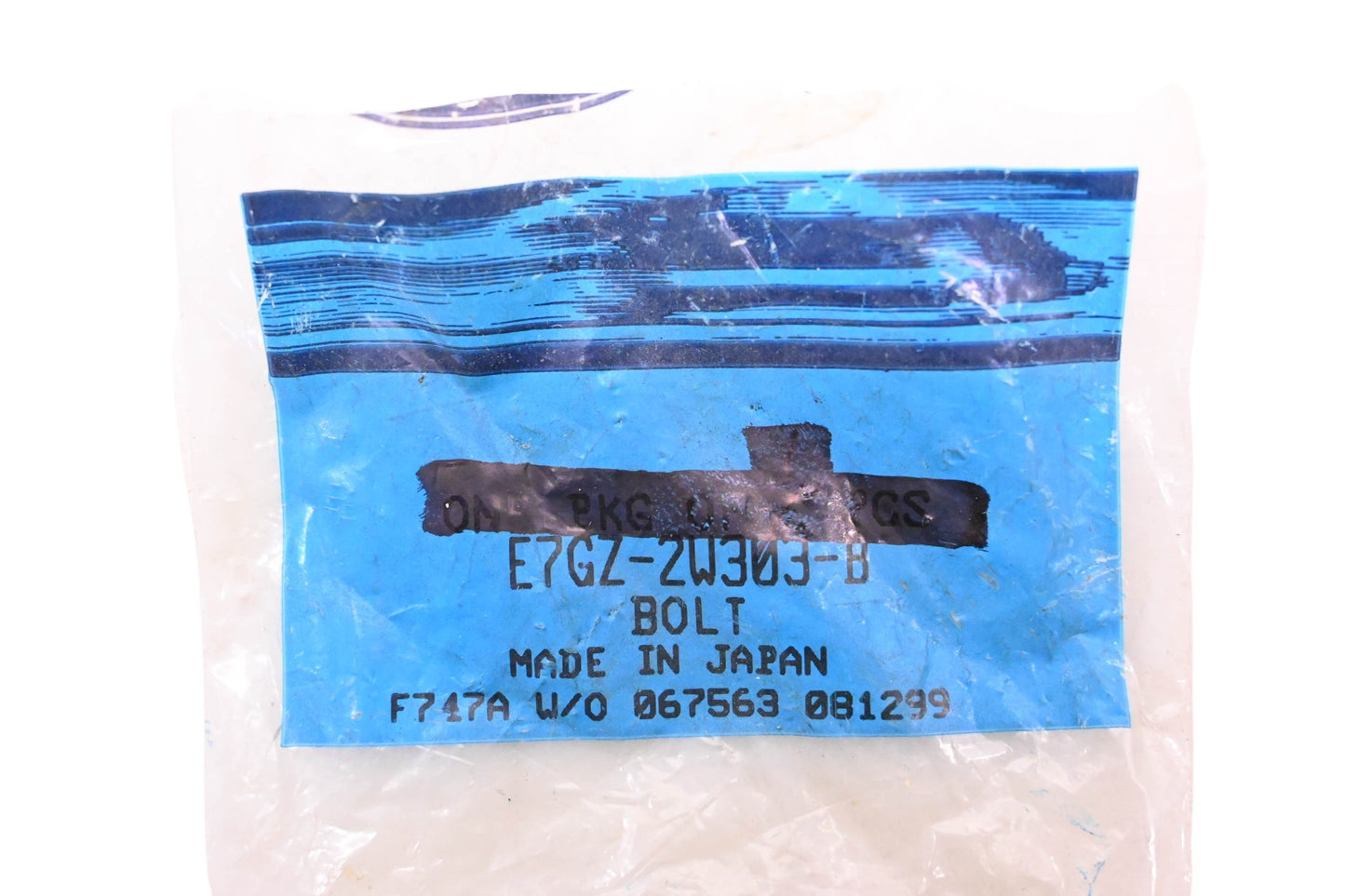 New OEM Ford E7GZ-2W303-B Disc Brake Caliper Guide Pin NOS