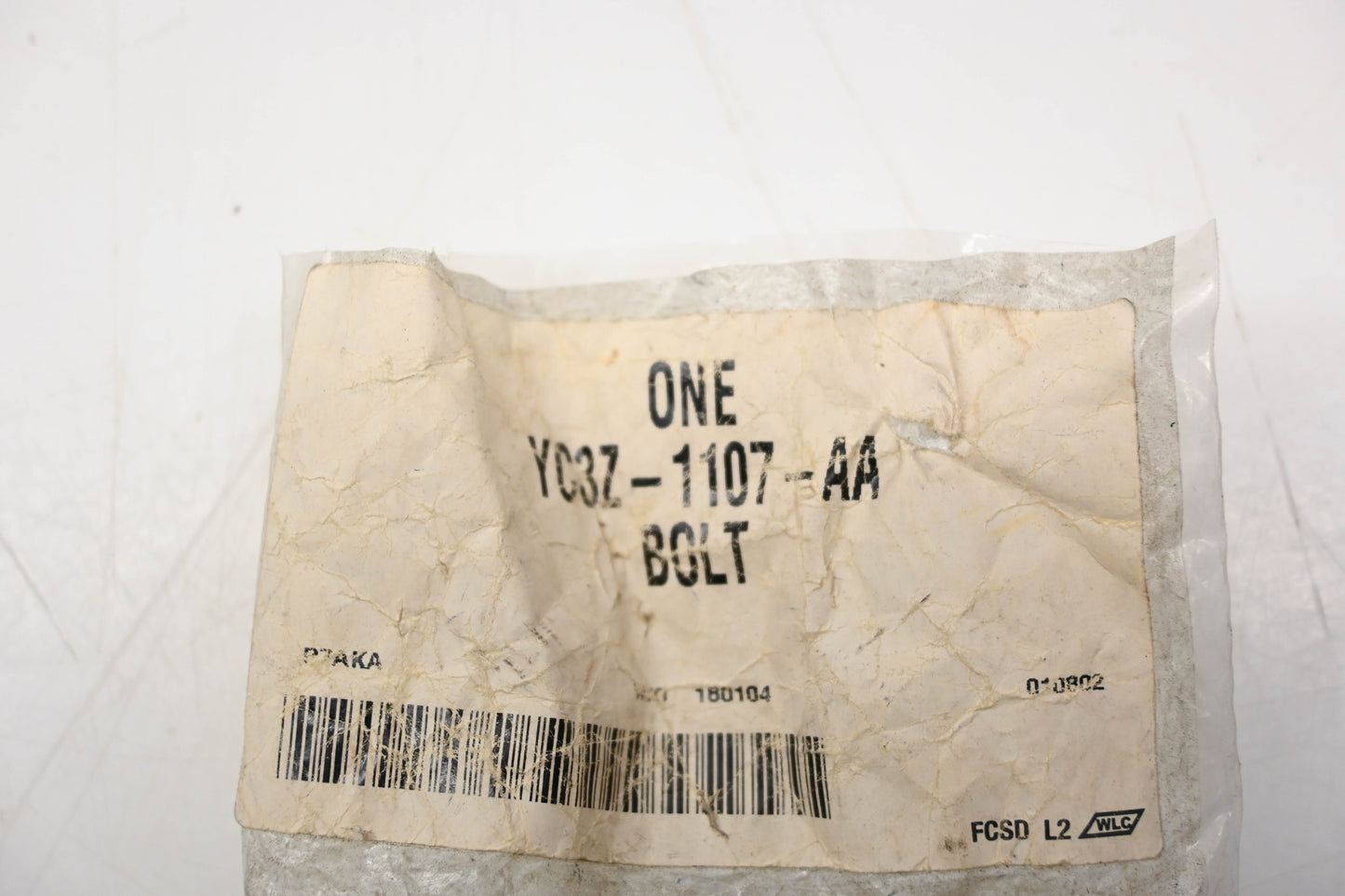 Ford YC3Z-1107-AA Stripped Bolt NOS