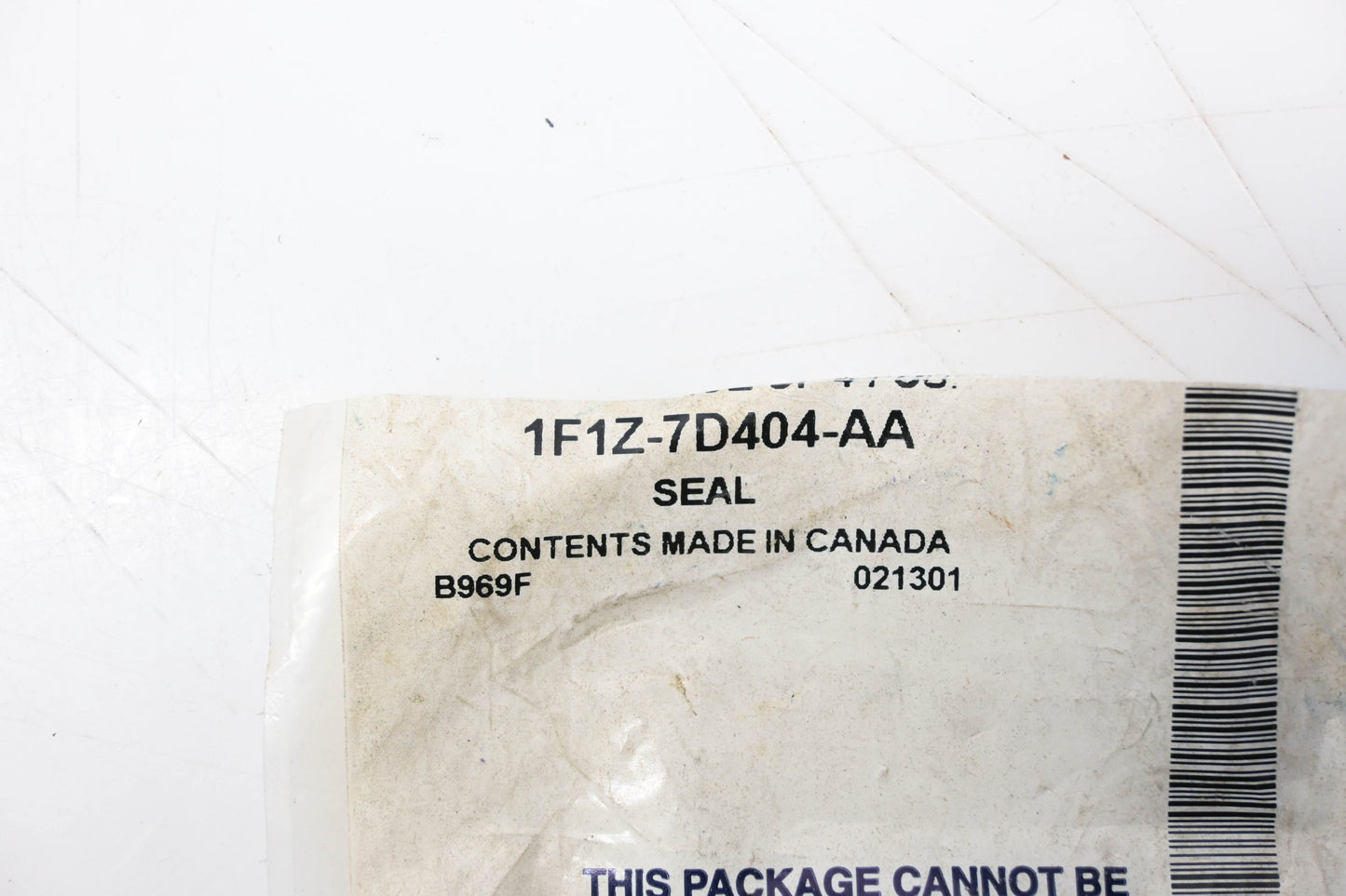 Ford 1F1Z-7D404-AA Seal NOS