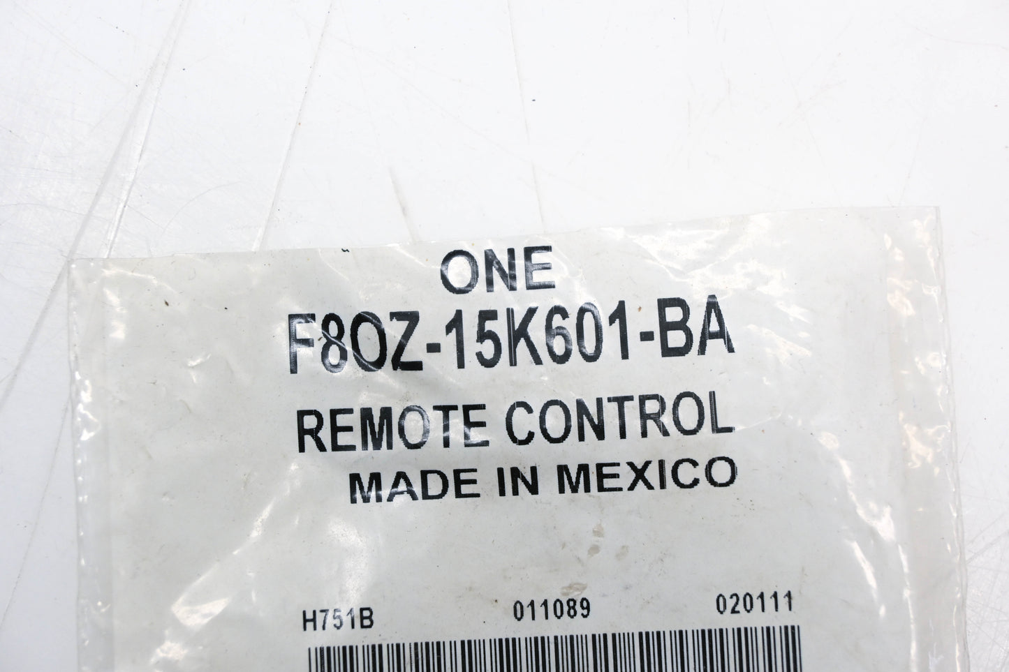 New OEM Ford F8OZ-15K601-BA Remote Keyless Entry Fob Assembly NOS