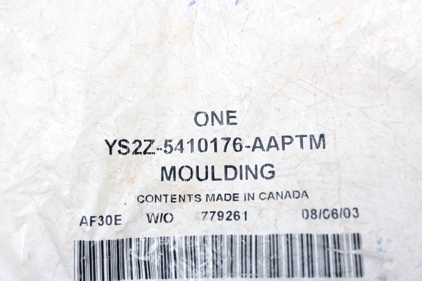 New OEM Ford YS2Z-5410176-AAPTM Access Cover Moulding NOS