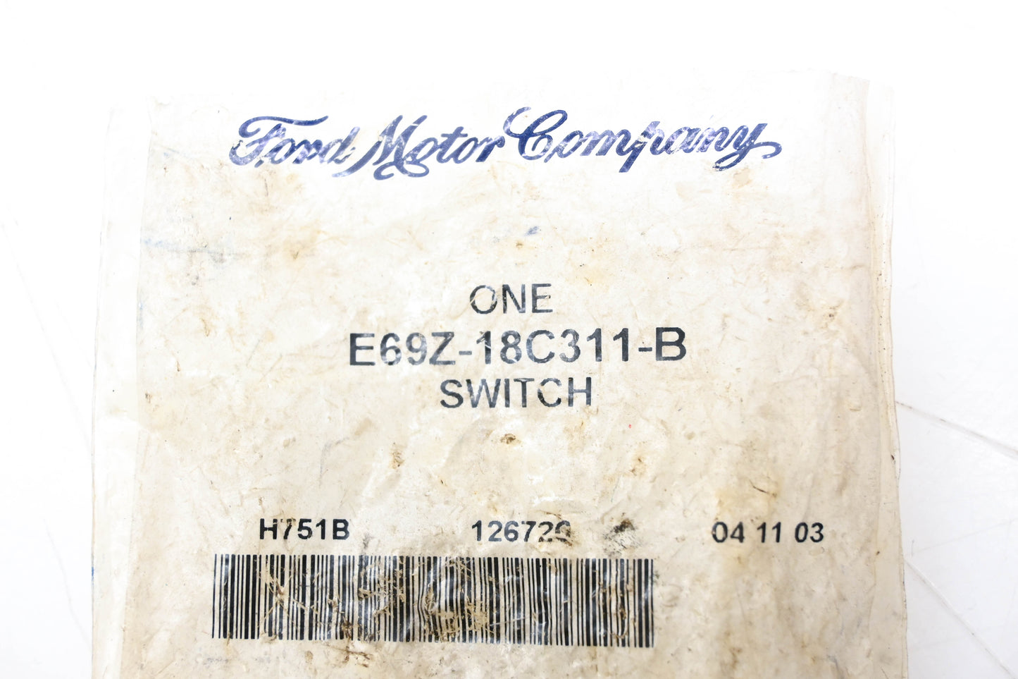 New OEM Ford E69Z-18C311-B Switch Assembly NOS