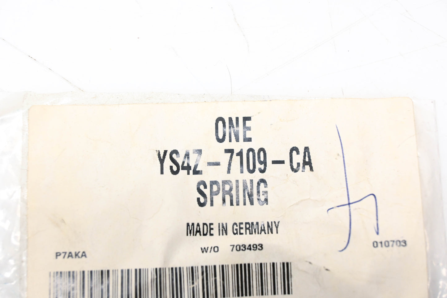 New OEM Ford YS4Z-7109-CA Spring NOS