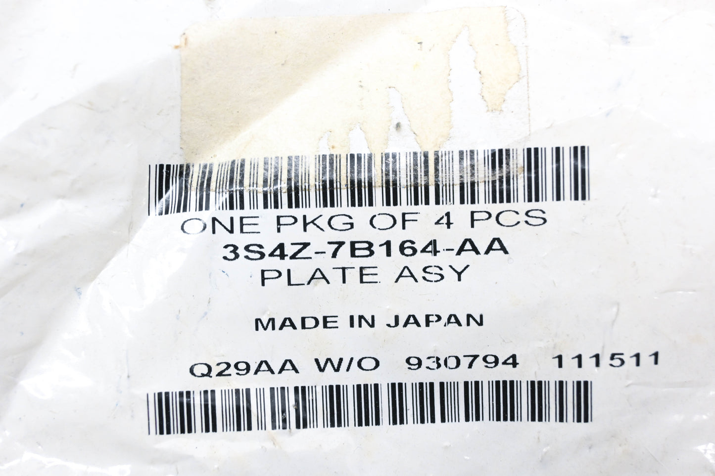 New OEM Ford 3S4Z-7B164-AA Transmission Clutch Plates Qty 4 NOS