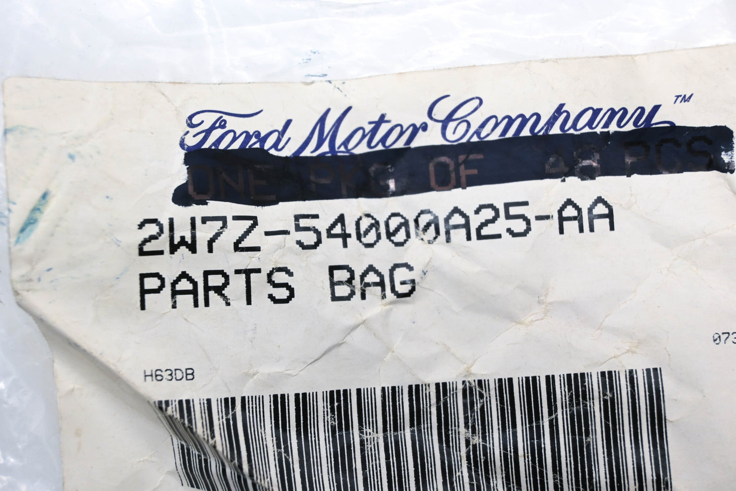 New OEM Ford 2W7Z-54000A25-AA Hardware Kit NOS