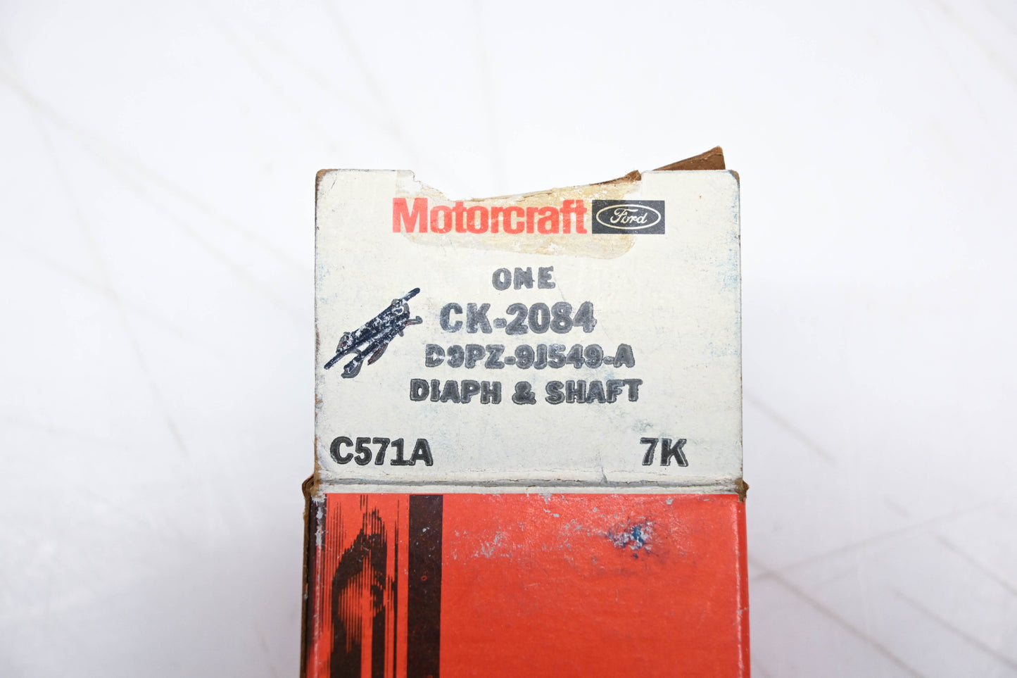 New OEM Motorcraft CK-2084, D9PZ-9J549-A Choke Pull-Off Diaphragm & Shaft Assembly NOS