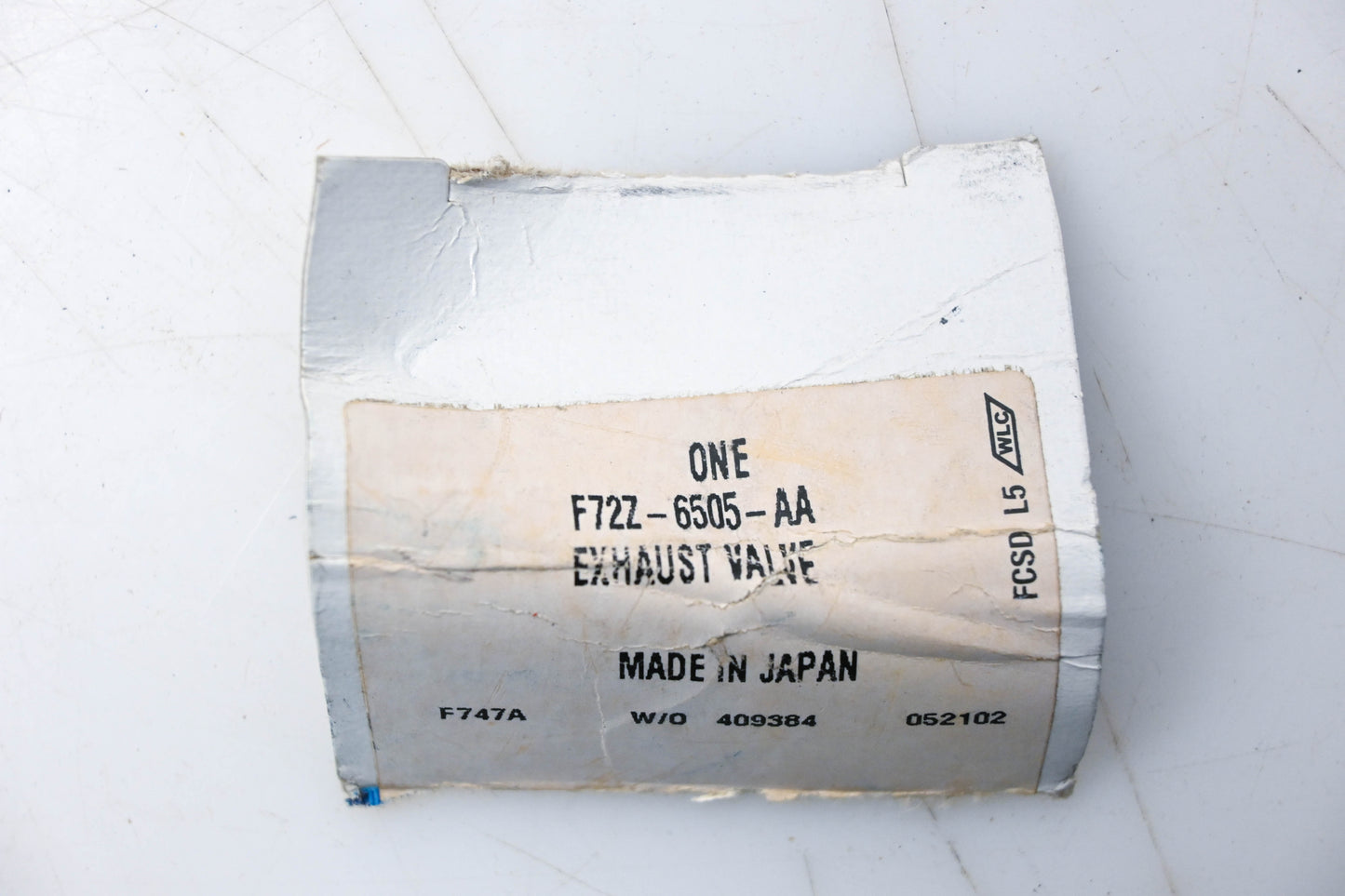 New OEM Ford F72Z-6505-AA Exhaust Valve NOS