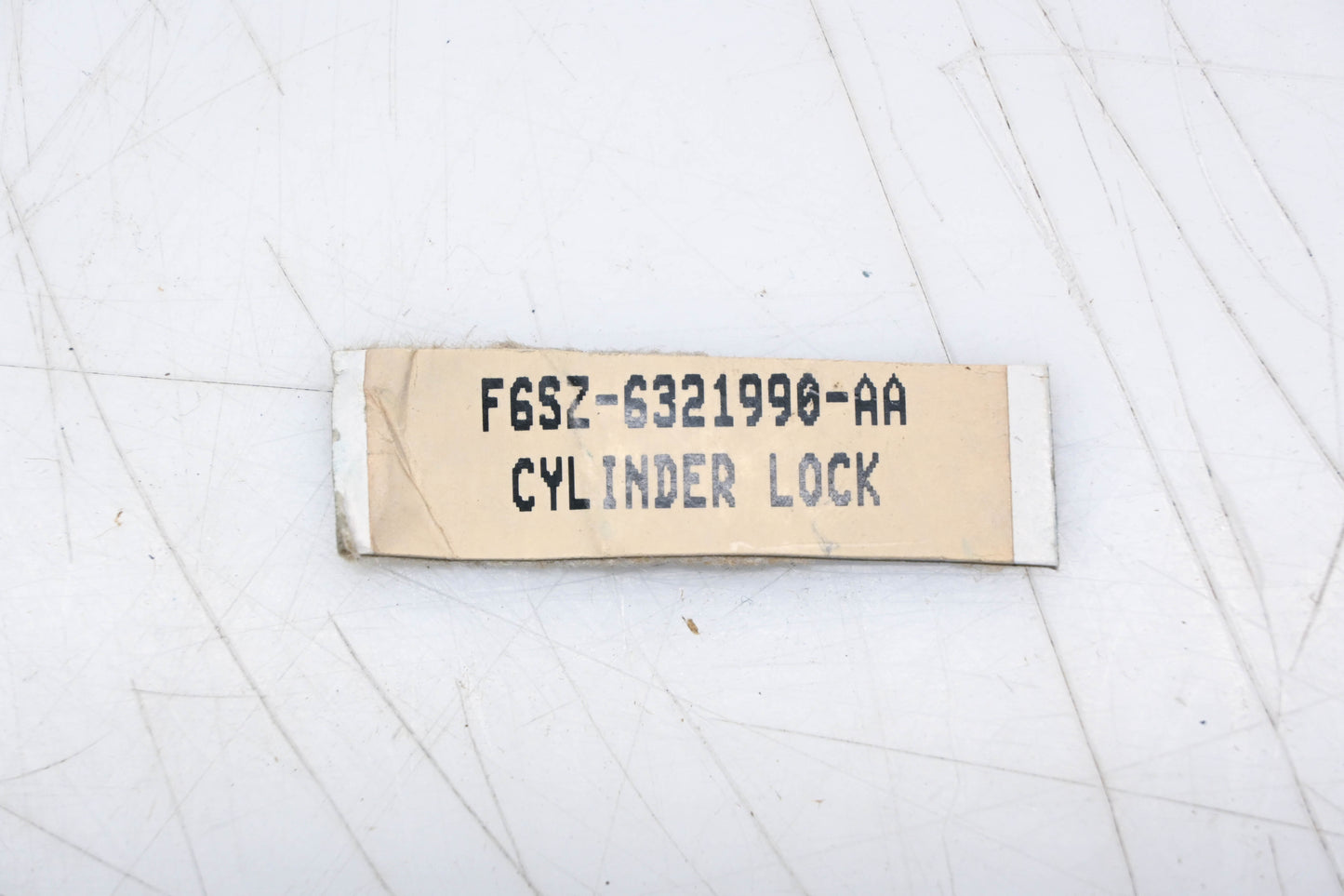 New OEM Ford F6SZ-6321990-AA Lock Cylinder Assembly NOS