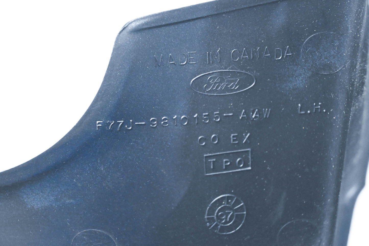 New OEM Ford F77J-9810155-AAW Left Side Rocker Guard Bracket Assembly NOS