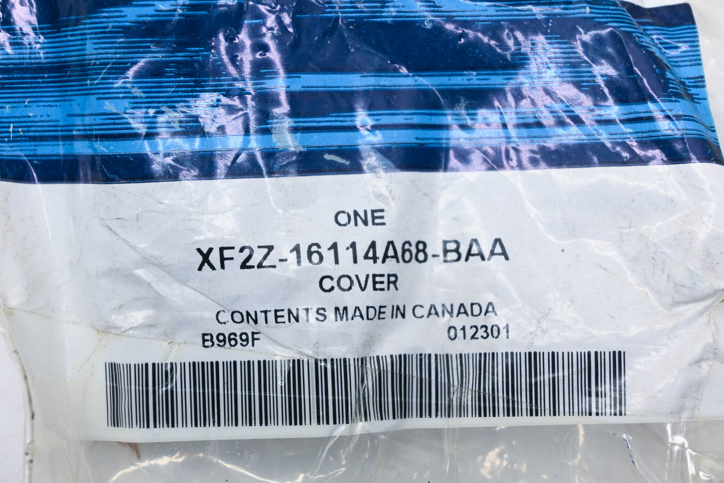 New OEM Ford XF2Z-16114A68-BAA Rear Seat Anchor Cover NOS