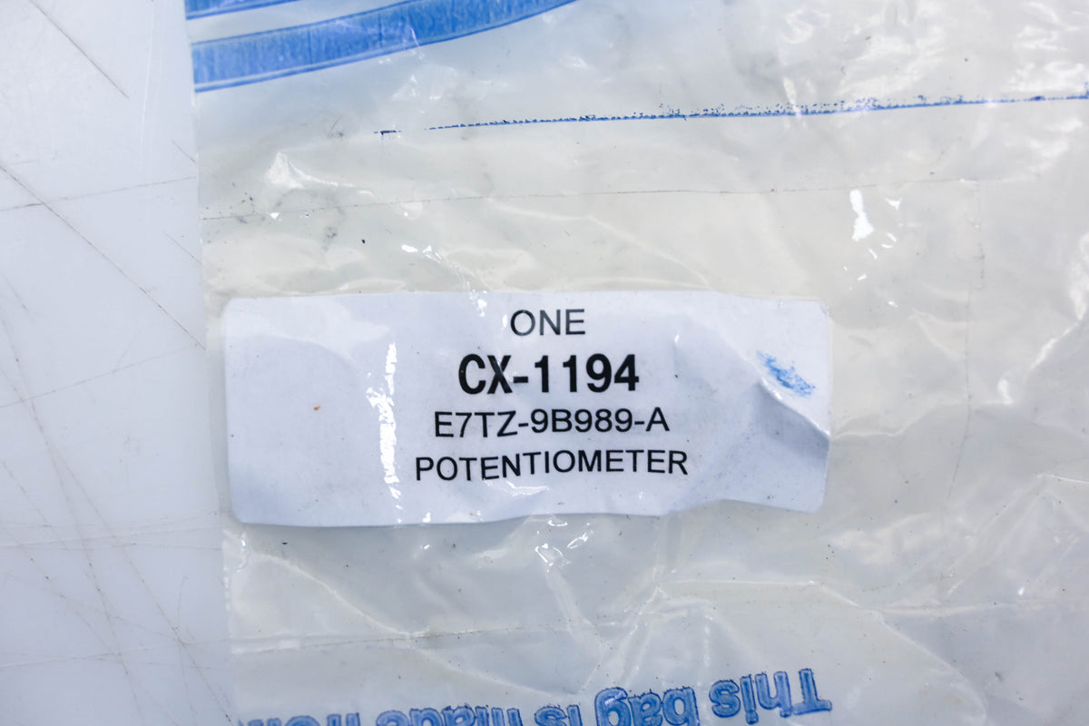 New OEM Ford CX-1194, E7TZ-9B989-A Throttle Position Sensor/ Potentiometer NOS