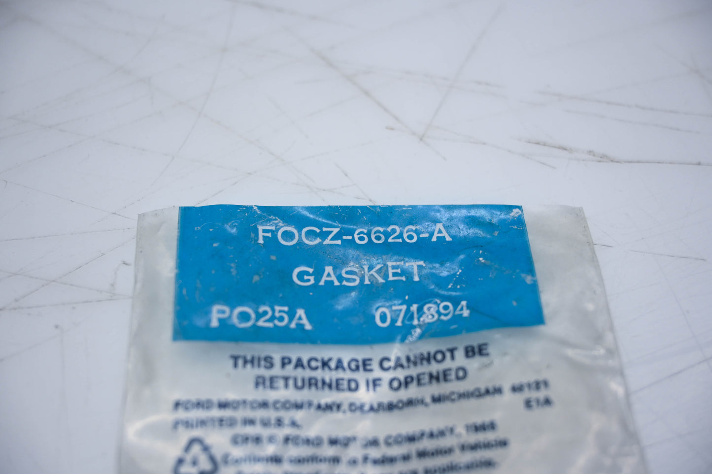 New OEM Ford FOCZ-6626-A Oil Pump Tube Gaskets Qty 9 NOS
