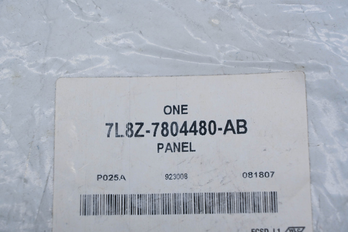New OEM Ford 7L8Z-7804480-AB Finish Panel NOS