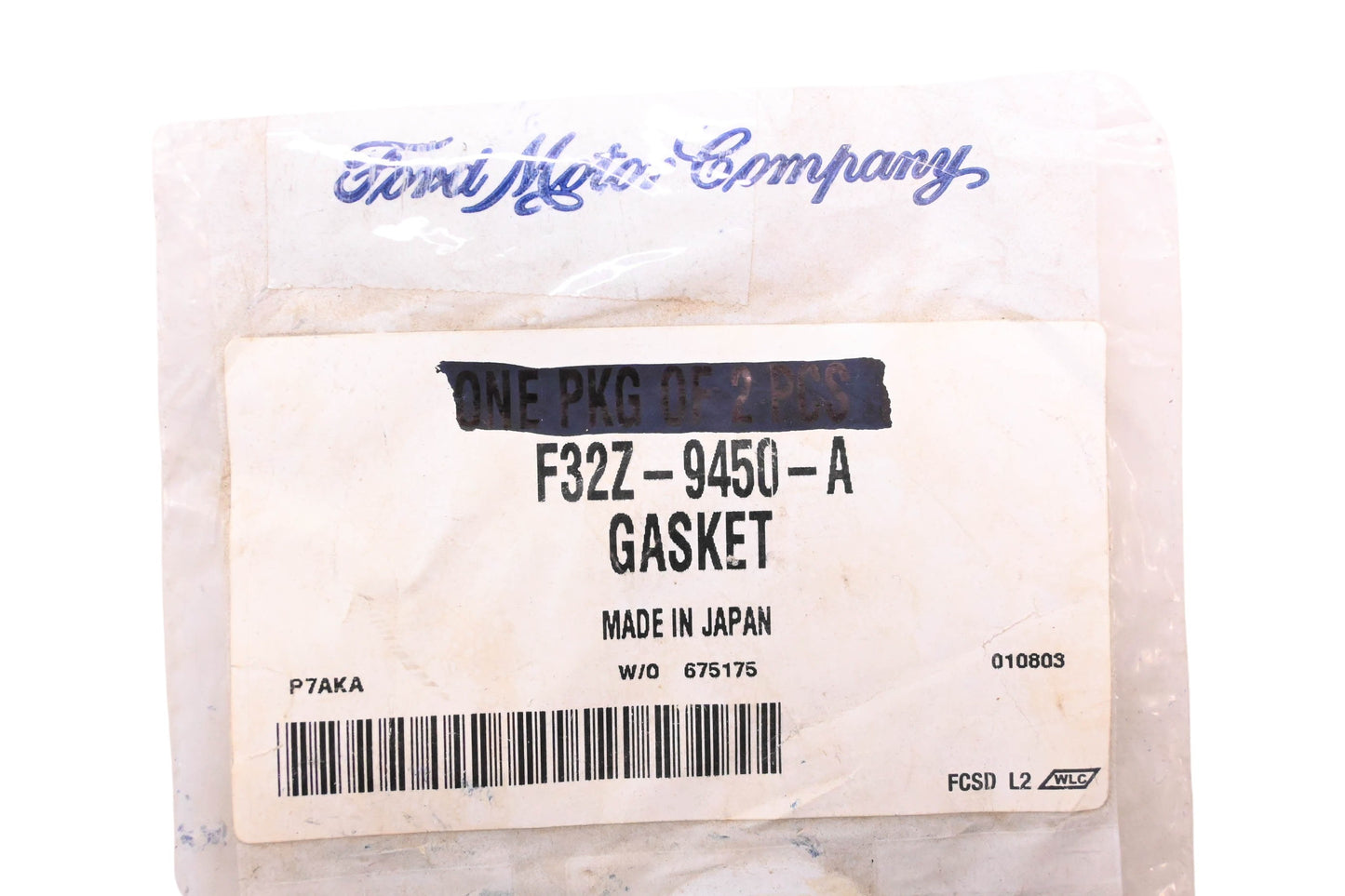 New OEM Ford F32Z-9450-A Inlet Pipe Gasket NOS
