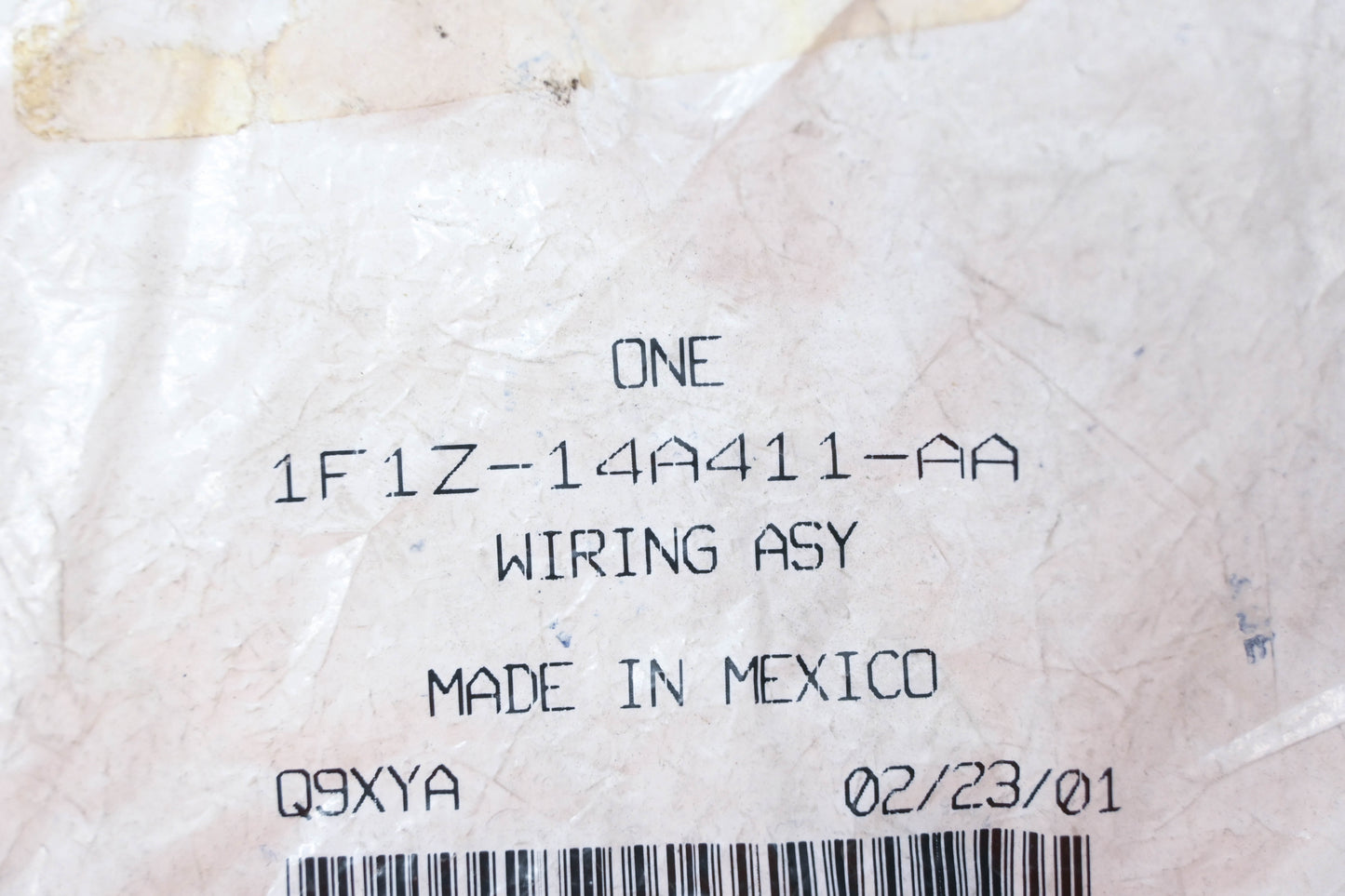 New OEM Ford 1F1Z-14A411-AA Brake Lamp Wiring Assembly NOS