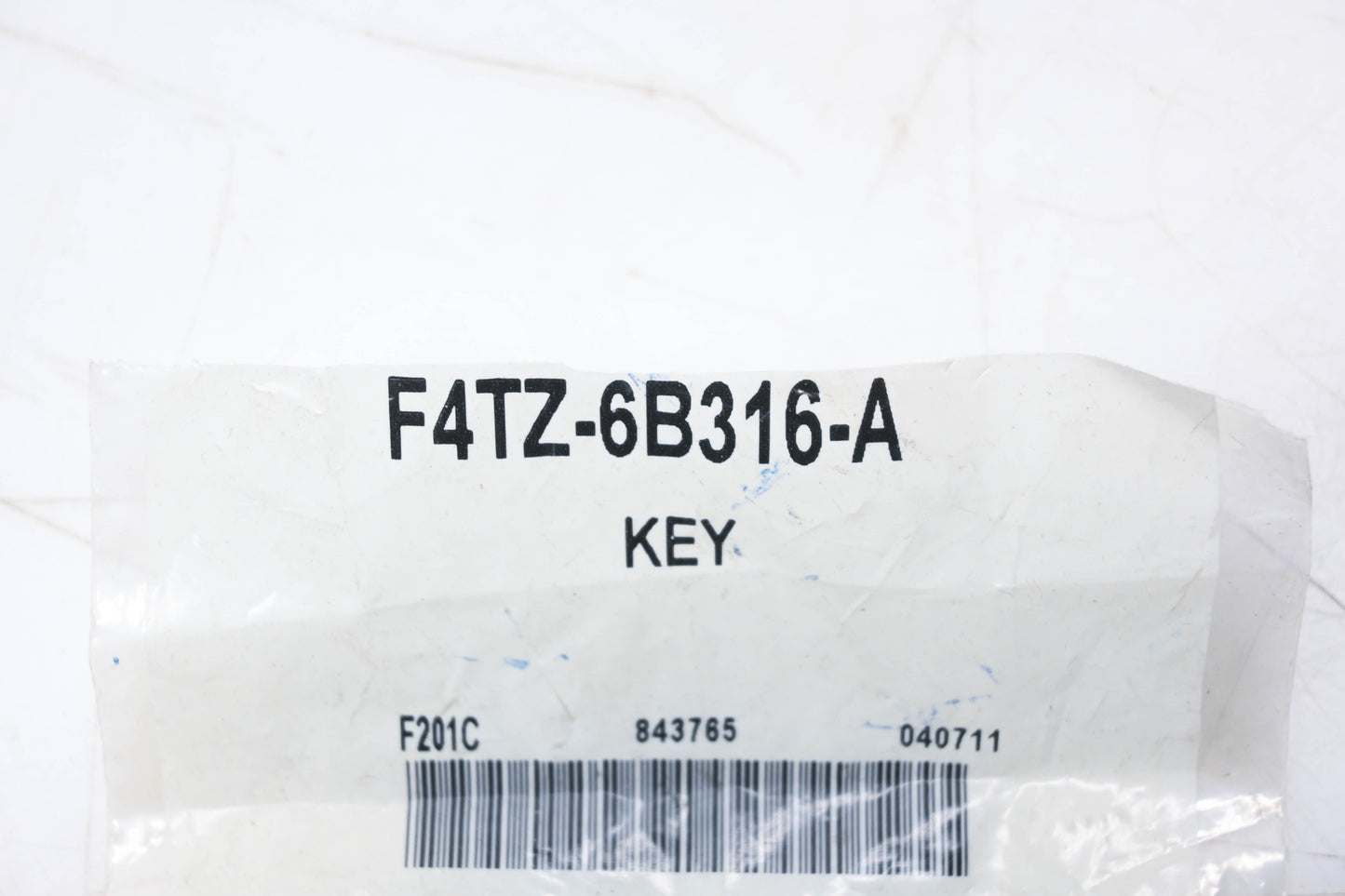 New OEM Ford F4TZ-6B316-A Key NOS