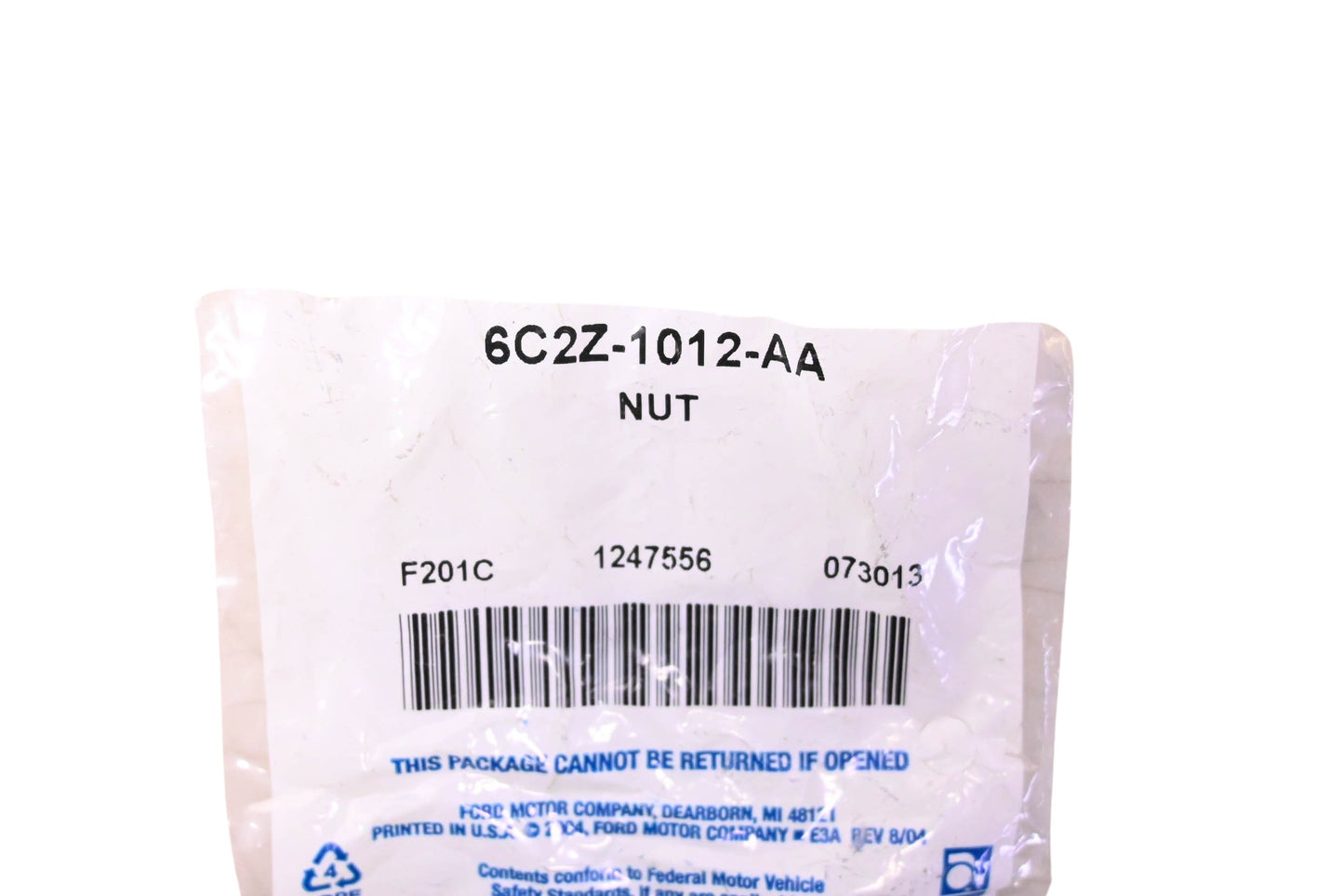 New OEM Ford 6C2Z-1012-AA Wheel Nuts Qty 2 NOS