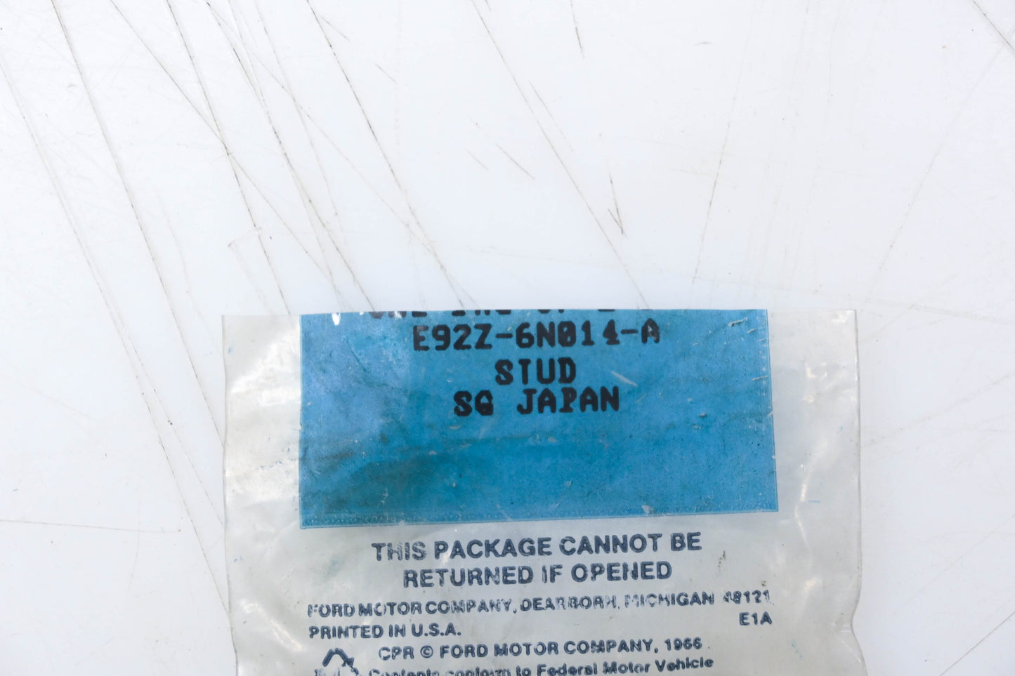 New OEM Ford E92Z-6N014-A Stud NOS