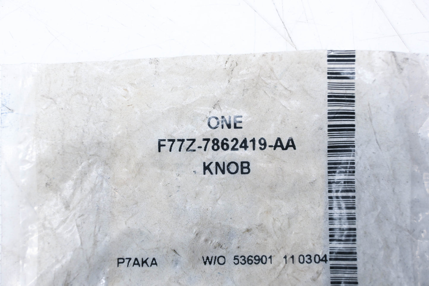 New OEM Ford F77Z-7862419-AA Left Side Rear Seat Handle NOS