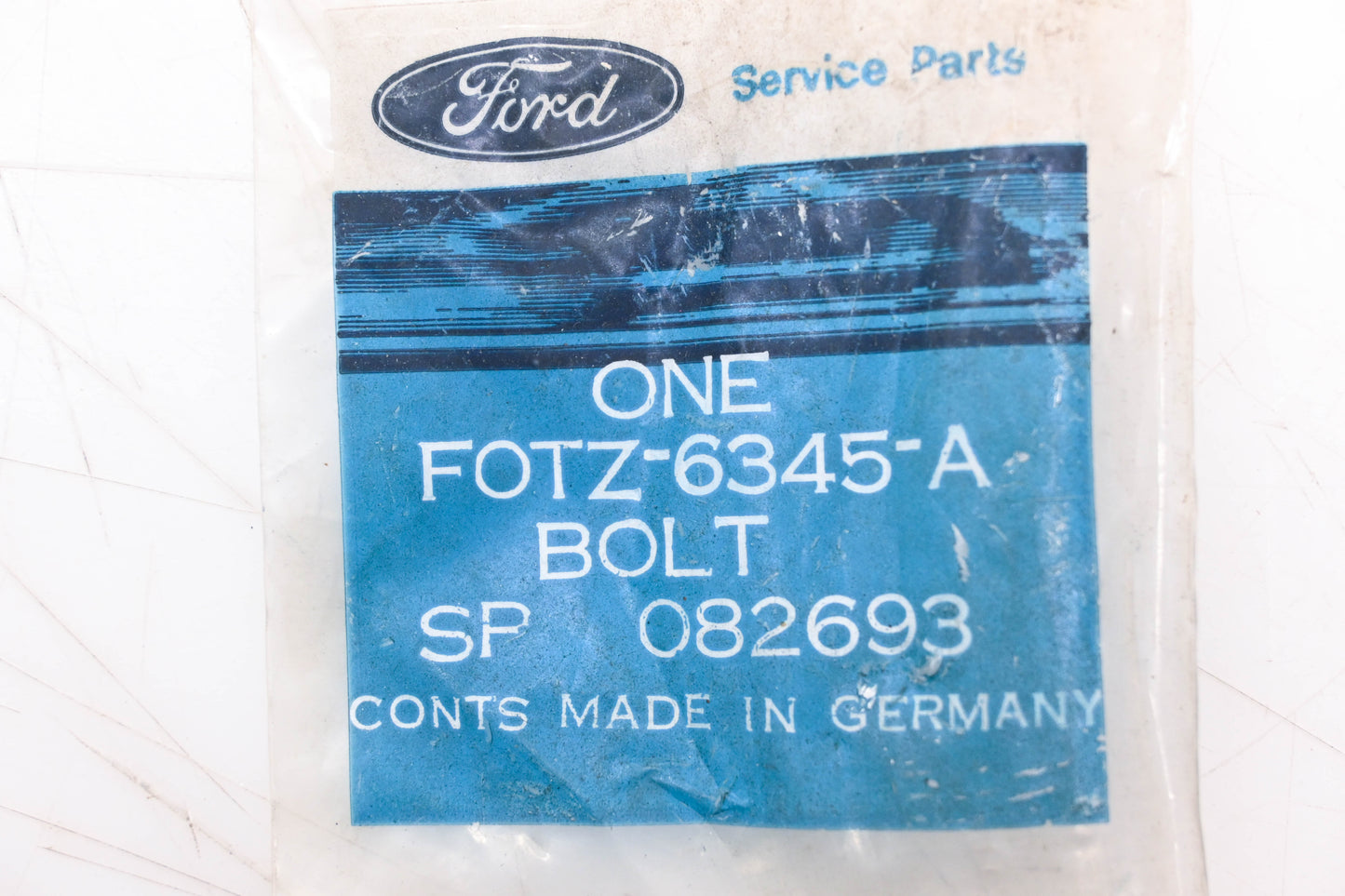 New OEM Ford FOTZ-6345-A, F0TZ-6345-A Hex Head Bearing Cap Bolt NOS