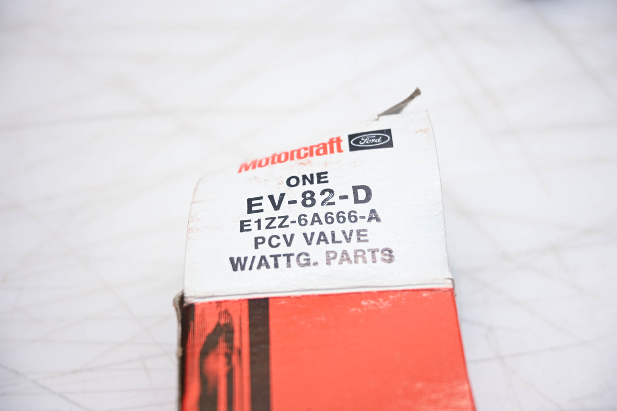 New OEM Motorcraft EV-82-D, E1ZZ-6A666-A PCV Valve Assembly Kit NOS