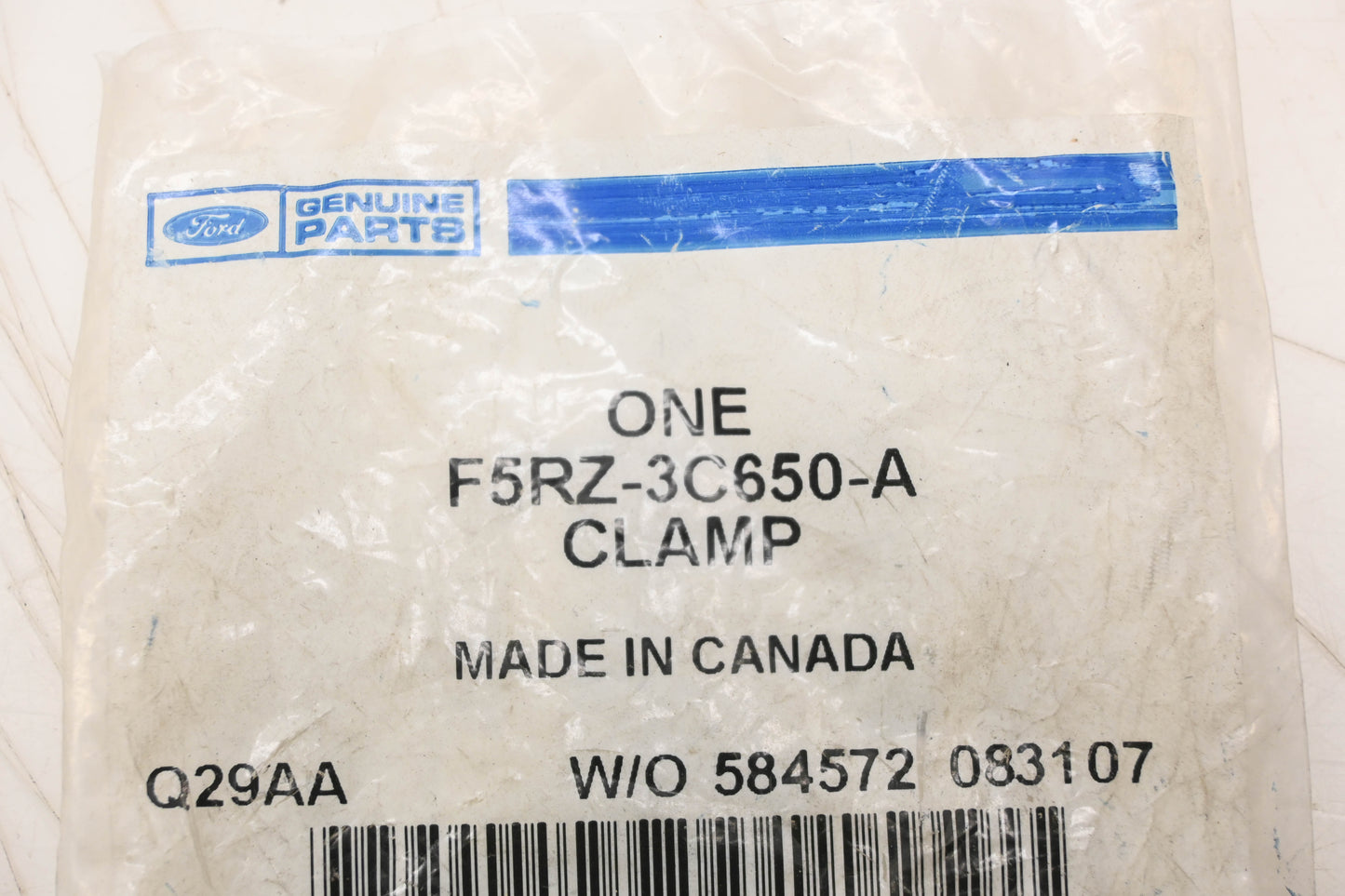New OEM Ford F5RZ-3C650-A Boot Clamp NOS