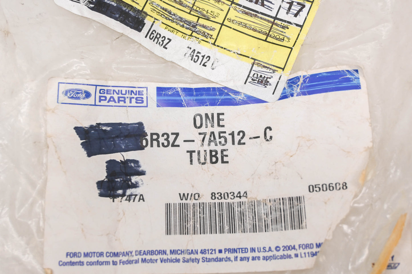 New OEM Ford 6R3Z-7A512-C Hydraulic Line/ Tube Assembly NOS