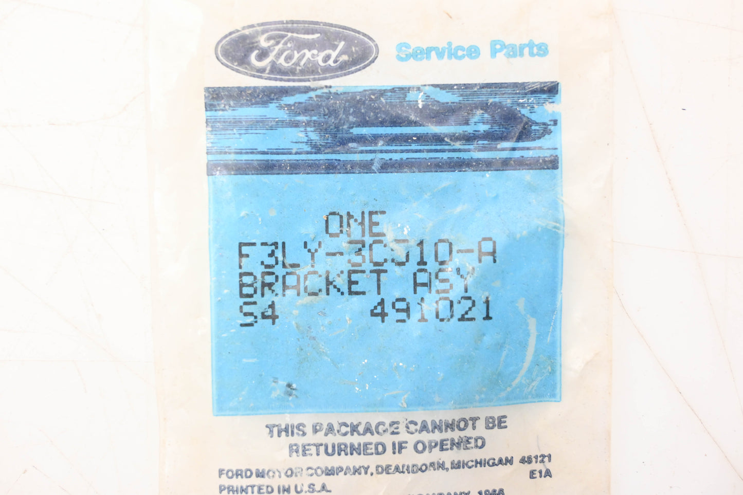 New OEM Ford F3LY-3C510-A Bracket NOS