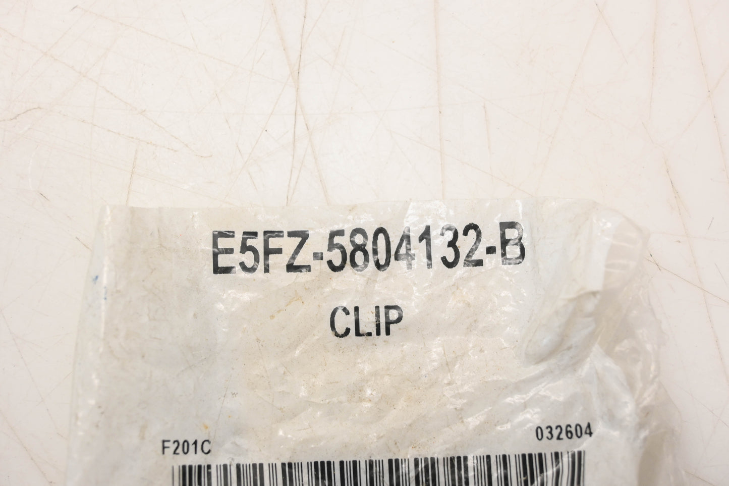 New OEM Ford E5FZ-5804132-B Sun Visor Retainer Clip NOS