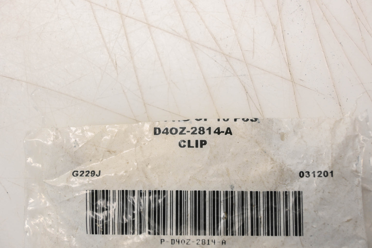 New OEM Ford D4OZ-2814-A Brake Pedal Clip NOS